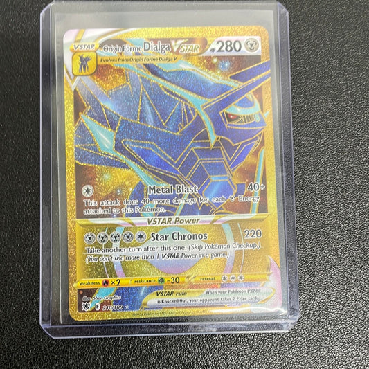 Pokémon Origin Forme Dialga Vstar Astral Radiance Secret 210/189