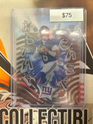 2026 Topps Signature Class NFL Jaxson Dart Rookie Star Cast Acetate SSP