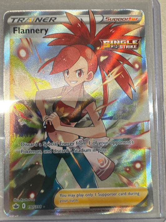 Pokémon Flannery 191/198 Chilling Reign