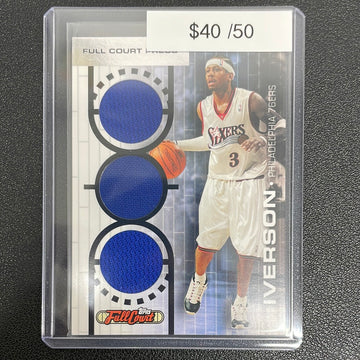 2006 Topps Full Court Allen Iverson Patch /50