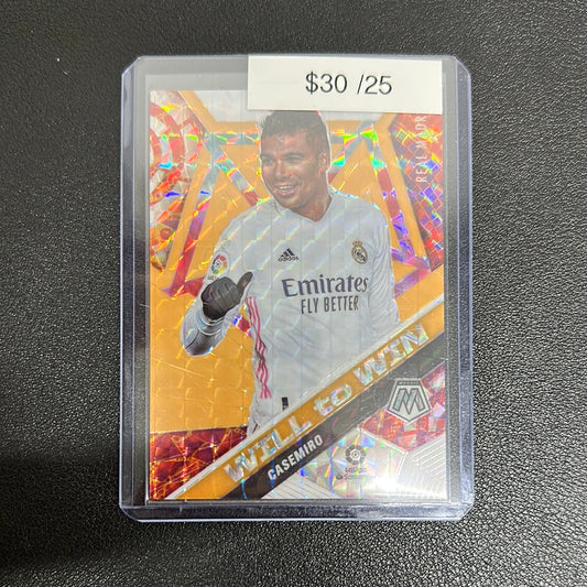 2020/22 Mosaic Casemiro Orange #6/25 #26