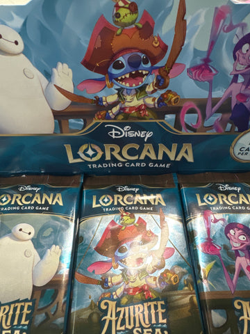 Disney Lorcana Azurite Sea booster pack