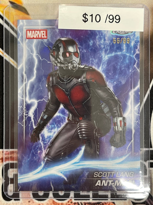 2025 Topps Chrome Marvel Studios Ant-Man Scott Lang Thor Refractor /99