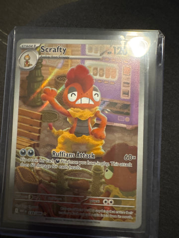 Pokemon Scrafty 139/086 White Flare