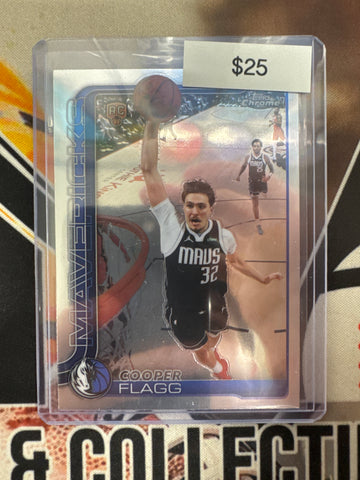 2026 Topps Chrome NBA Update Cooper Flagg Rookie