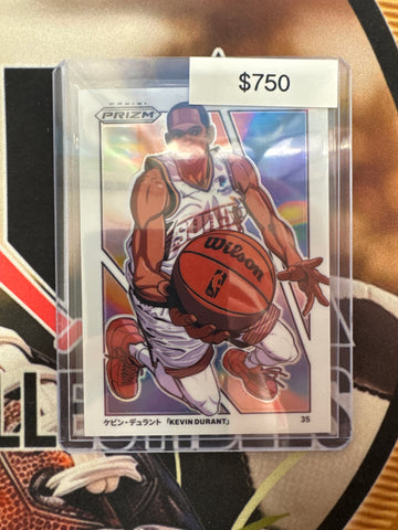 2024-25 Panini Prizm Basketball Kevin Durant Manga SSP Case Hit