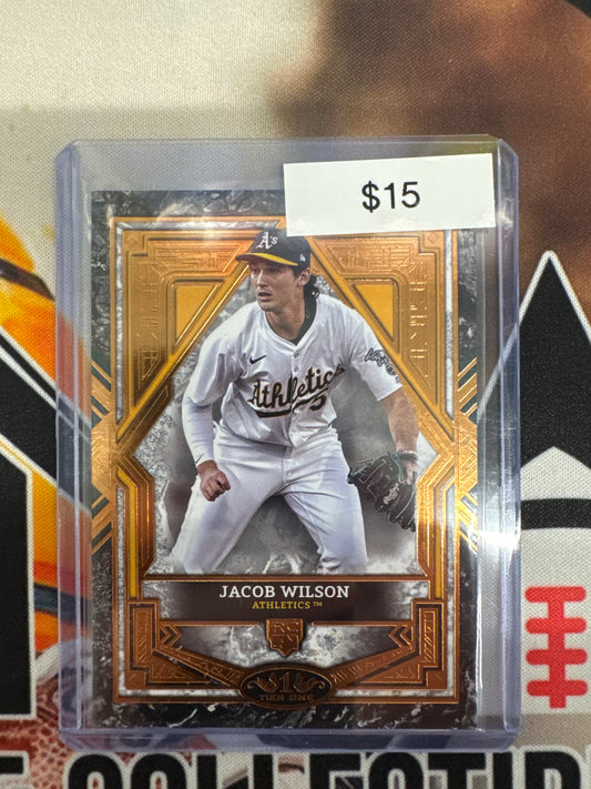 2025 Topps Tier One MLB Jacob Wilson Rookie