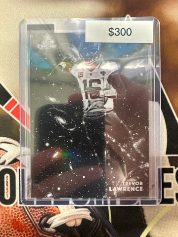2025 Topps Chrome Cosmic NFL Trevor Lawrence Constellation Variation SSP