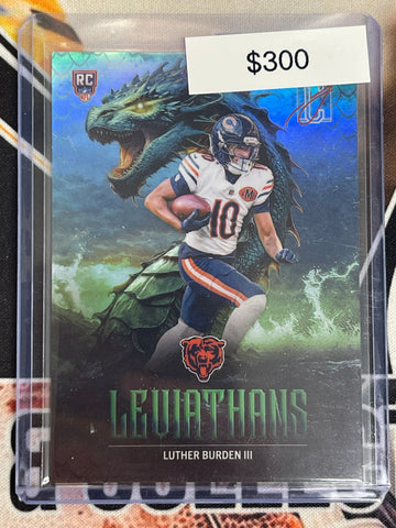 2025 Topps Signature Class Football Luther Burden III Rookie Leviathans SP
