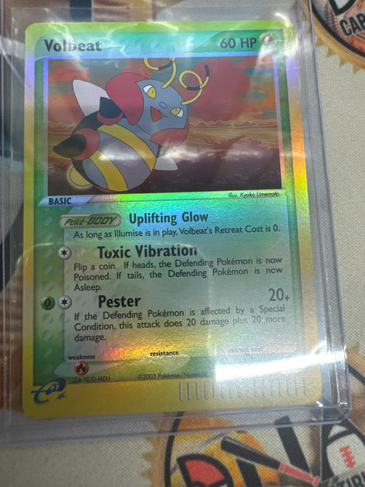 Pokemon Volbeat 53/100 Sandstorm reverse holo