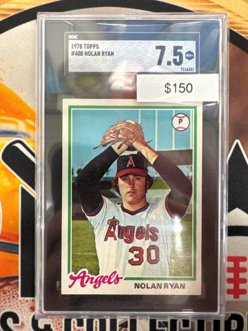 1978 Topps MLB Nolan Ryan SGC 7.5