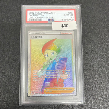 2022 Pokémon Thorton Lost Origin Secret PSA 10