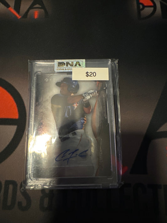 2014 Bowman Sterling Carlos Correa auto