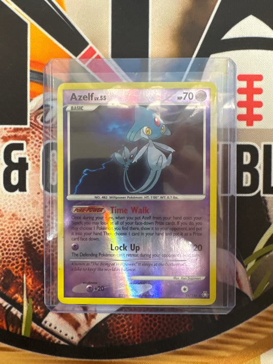Pokémon Azelf Lv. 55 Legends Awakened 19/146 Reverse Holo