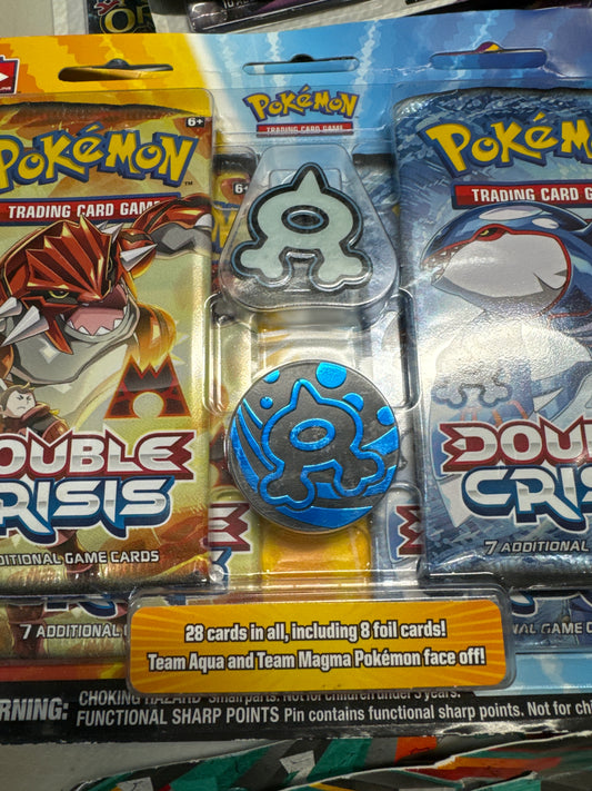 Pokemon Double Crisis 4 pack blister