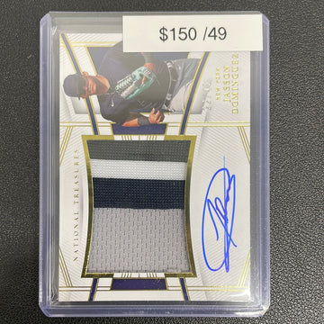 2023 National Treasures Baseball Jasson Dominguez Patch Auto /49