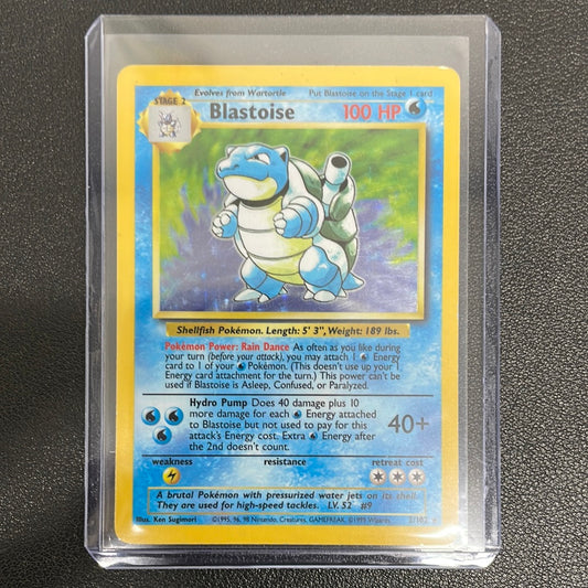 Pokémon Blastoise (Base Set) 2/102