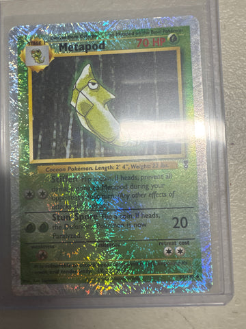 Pokémon Metapod Reverse Holo Legendary Collection 54/110