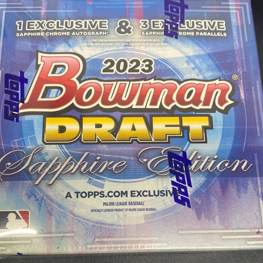 2023 Bowman Draft Sapphire Edition MLB