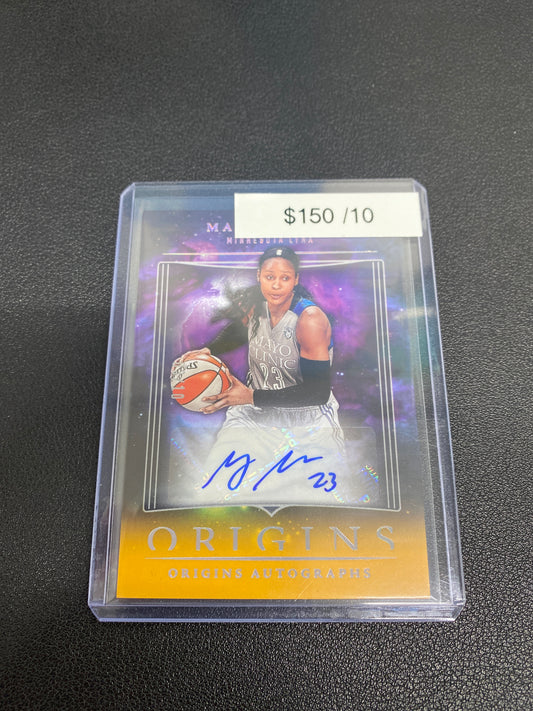 2024 Panini WNBA Origins Maya Moore Gold Auto /10