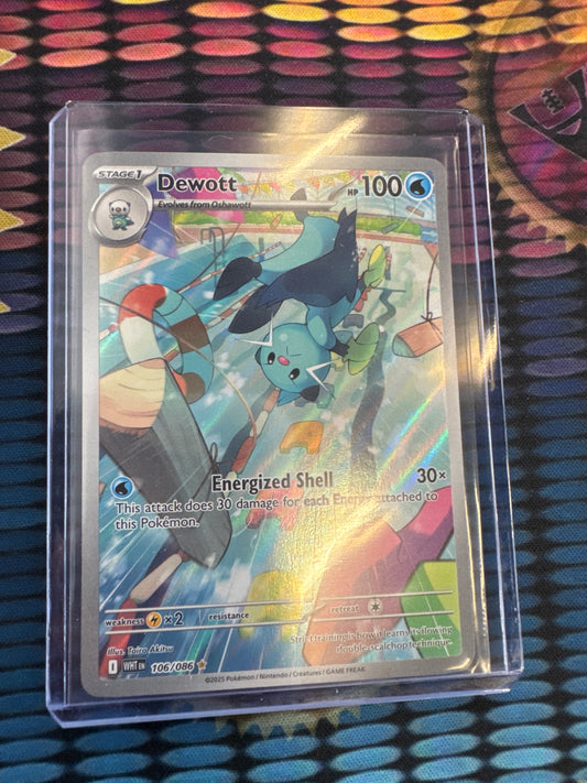 Pokemon Dewott 106/086 White Flare