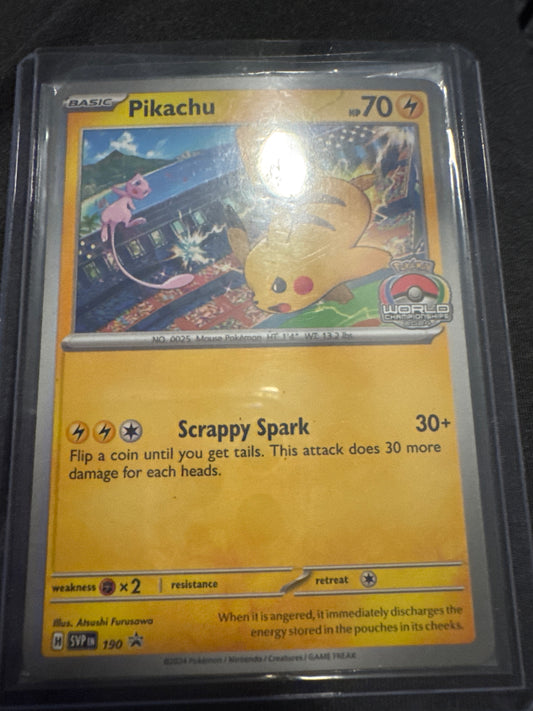Pokemon Pikachu SVP 190 promo sealed