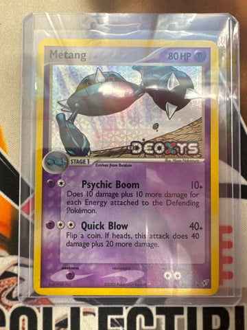 Pokémon Metang 40/107 EX Deoxys Reverse Holo LP