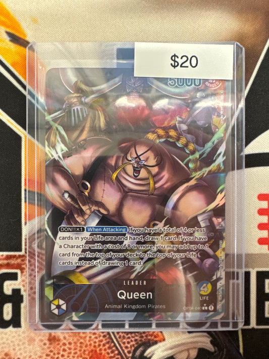 2023 One Piece Queen OP04-040 Alternate Art NM