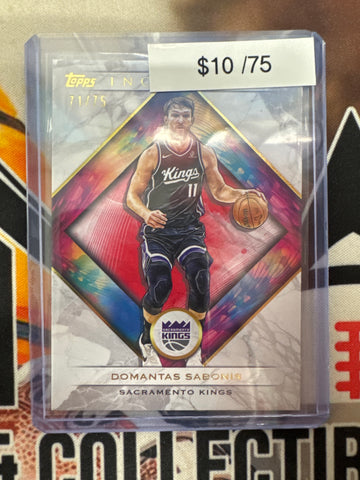 2026 Topps Inception NBA Domantas Sabonis Red Refractor /75