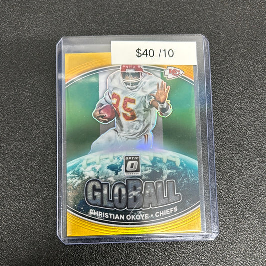 2021 NFL Donruss Optic Christian Okoye Global /10