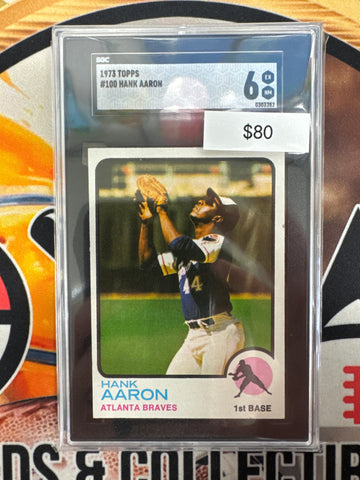1973 Topps MLB Hank Aaron SGC 6