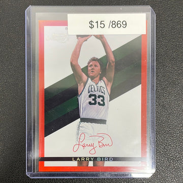 2009 Topps Signature Larry Bird /869