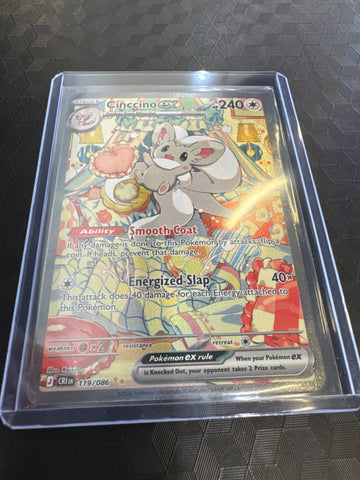 Pokemon Cinccino ex 119/086 Chaos Rising