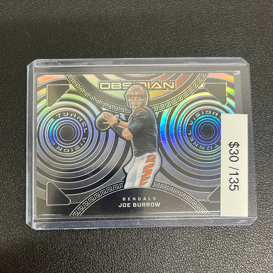 2023 NFL Obsidian Joe Burrow Tunnel Vision /135