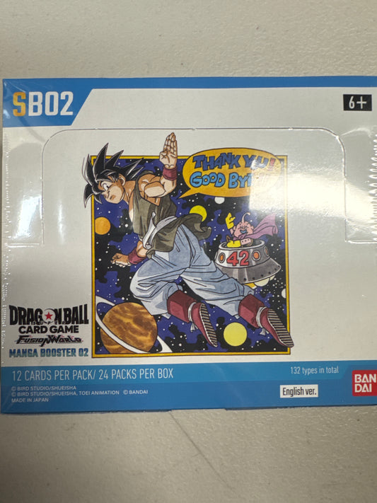 Dragon Ball Fusion World Manga booster 02 SB02
