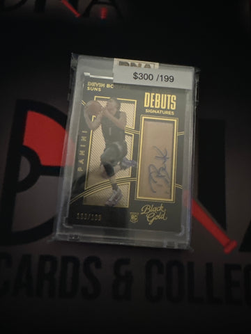 2015-16 Black Gold Devin Booker grand debuts signatures /199