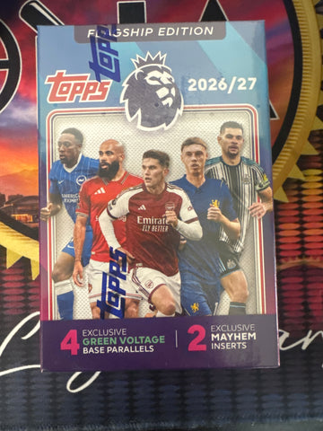 2026-27 Topps Flagship English Premier League EPL blaster
