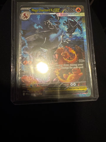 Pokemon Mega Charizard X ex 125/094 Phantasmal Flames