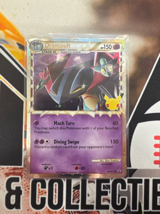 Pokémon Dragapult Celebrations SWSH132 Promo