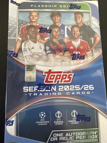 2025-26 Topps Flagship Champion’s League Club Competitions Hobby
