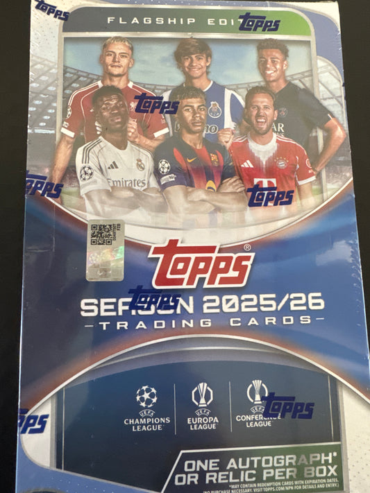 2025-26 Topps Flagship Champion’s League Club Competitions Hobby