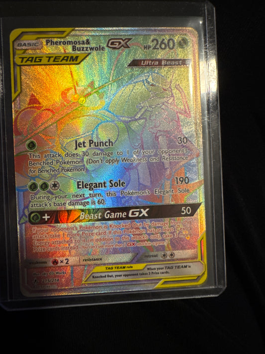 Pheromosa & Buzzwole GX 215/214 Unbroken Bonds