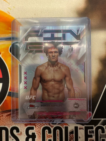 2025 Topps Finest UFC Roman Kopylov Finest Rare Pink /25