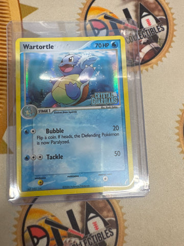 Pokemon Wartortle 42/100 Crystal Guardians reverse holo