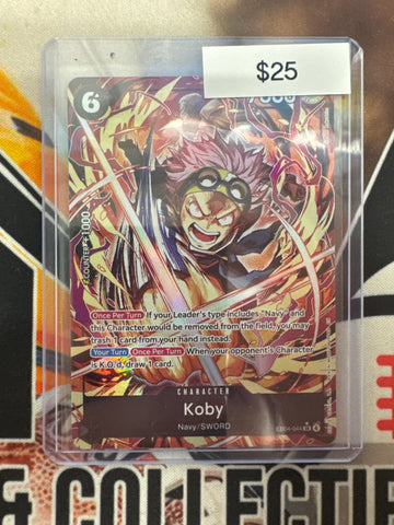 One Piece Koby EB04-044 Adventure On Kami’s Island Alternate Art