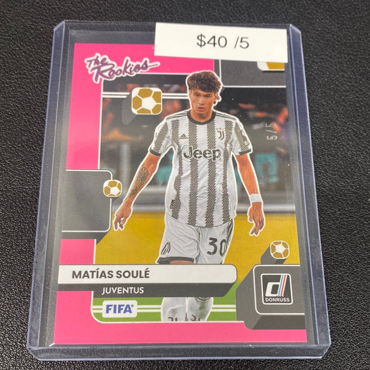 2022-23 Donruss Matias Soule /5