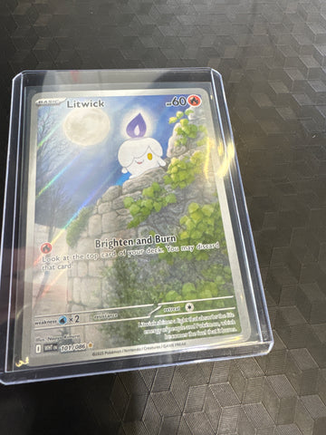 Pokemon Litwick 101/086 White Flare