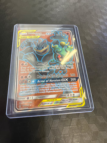 Pokemon Marshadow & Machamp GX 198/214 Unbroken Bonds