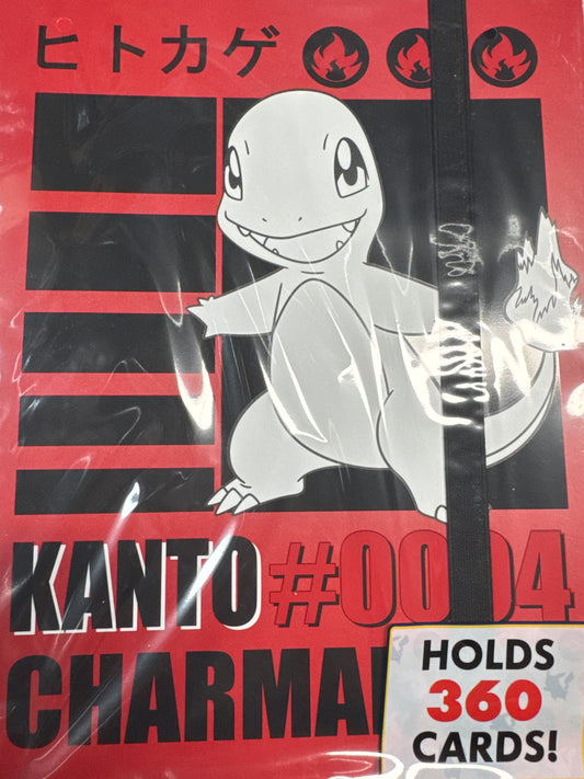 Pokemon Charmander Kanto strap binder
