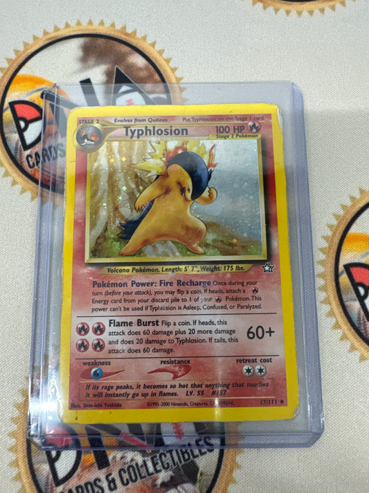 Pokemon Typhlosion 17/111 Holo DM